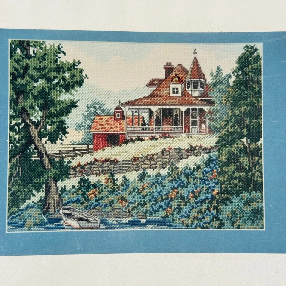 Candamar‎ Designs Cross Stitch Kit Summer Scene Sloane #50861 NEW OLD STOCK